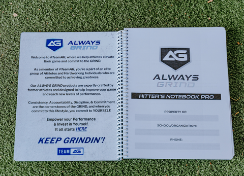 Hitters Notebook Hitter's Notebook Pro – Always Grind