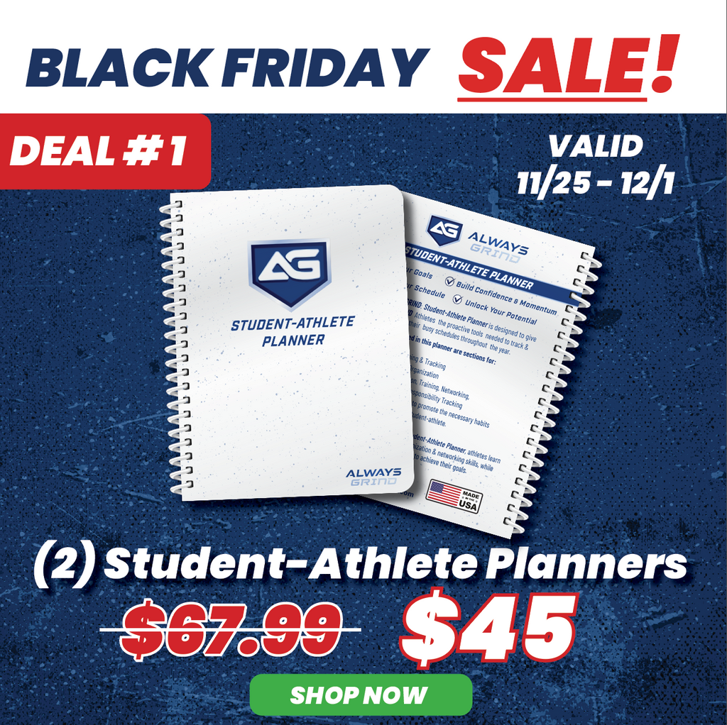 Student-Athlete Planner (Black Friday/Cyber Monday Deal)