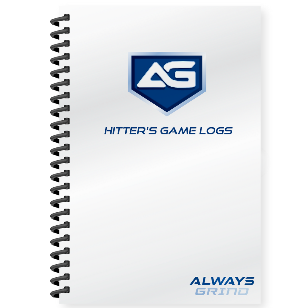 Always Grind Hitter's Game Logs Notebook