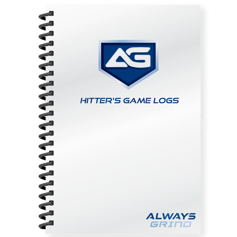 Always Grind Hitter's Game Logs Notebook